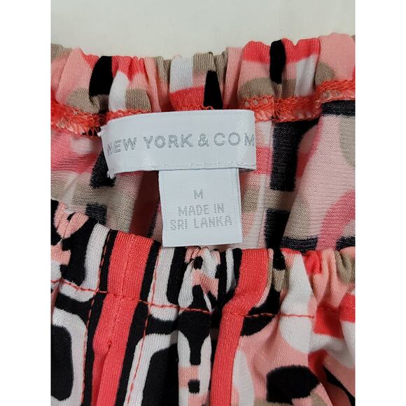 New York & Company Halter‎ Dress Geometric Print Sleeveless Women's Size Medium - Picture 3 of 7